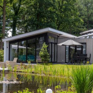 Bos Lodge 75-6 personen met hottub