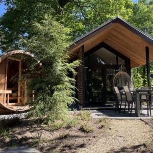 Tiny Lodge Eco 4 personen met Sauna