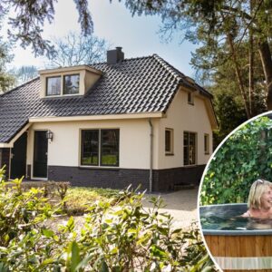 Boshoeve 10 personen Wellness (Spa)